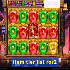 item tier list ror2